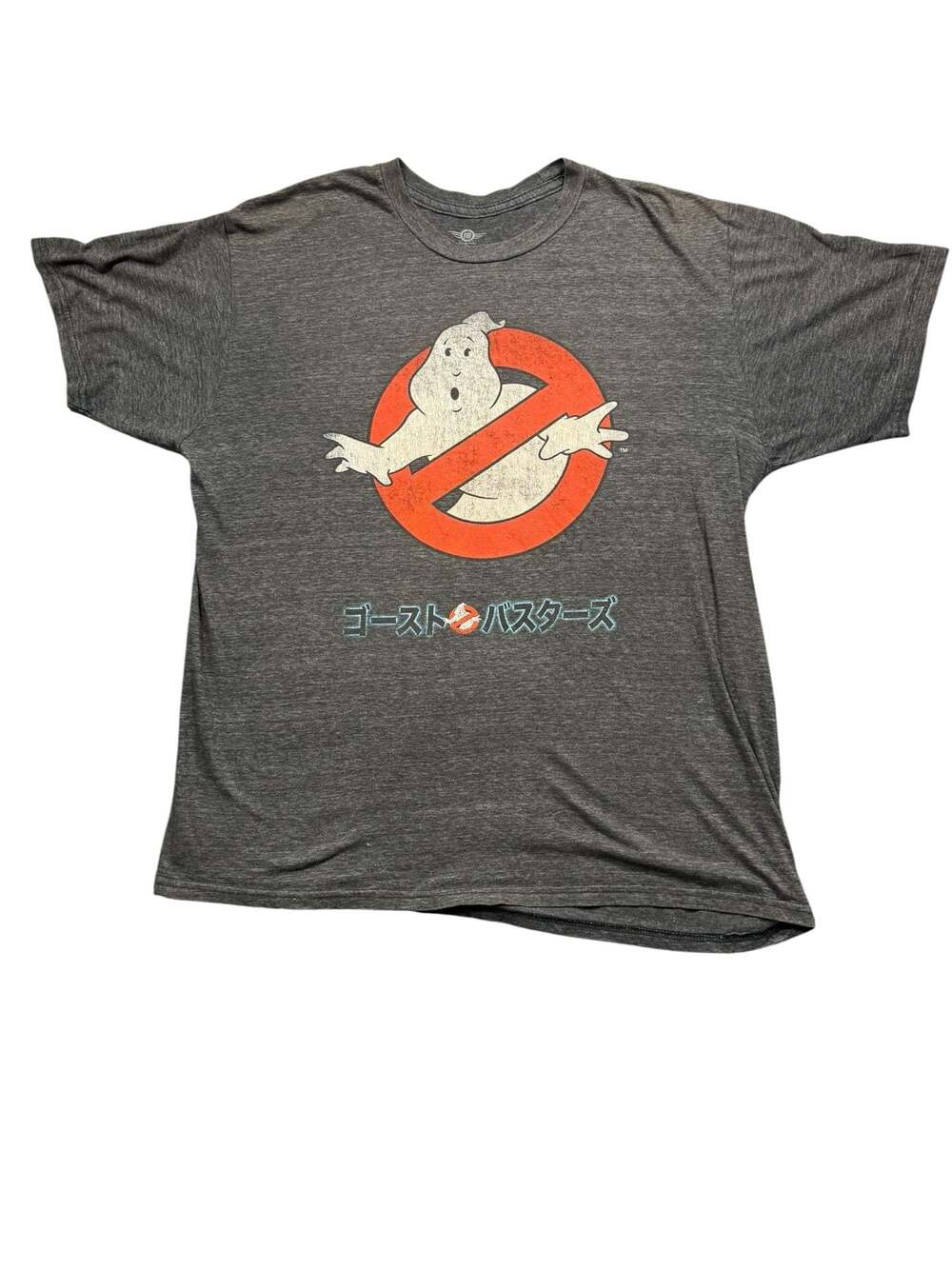 Ghostbusters Japanese Logo Graphic T-Shirt XL
